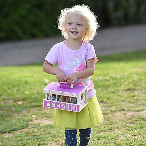 Horses Unicorn Magic Wooden Stable Playset with 6 Unicorns | 6 Piece Playset | 6 Stablemates Unicorns Included | 6” H x 9” L x 2.5” D | 1:32 Scale | Model #59218, Multicolo Top 10 😉 Horses Unicorn Magic Wooden Stable Playset With 6 Unicorns | 6 Piece Playset | 6 Stablemates Unicorns Included | 6” H X 9” L X 2.5” D | 1:32 Scale | Model #59218, Multicolo ✔️ -Slot Cars toys Sales Shop 51KoR84PSwL