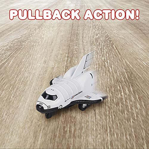 Diecast Mini Space Shuttle with Pullback Mechanism, Set of 2, Diecast Metal NASA Space Toys for Boys, Astronaut Cake Decorations, Astronaut Space Theme Party Favors Best reviews of π Diecast Mini Space Shuttle With Pullback Mechanism, Set Of 2, Diecast Metal NASA Space Toys For Boys, Astronaut Cake Decorations, Astronaut Space Theme Party Favors π -Slot Cars toys Sales Shop 51OVIXzjQJL