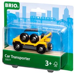Promo 😀 World - 33577 Car Transporter | 2 Piece Toy Train Accessory For Kids Ages 3 And Up 🥰 -Slot Cars toys Sales Shop 51PriEjFzrL