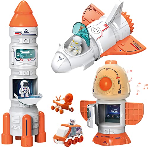 Space Toy for Kids Rocket Ship Toys with Space Shuttle, Astronaut Figures, Space Rover, Spaces Station, 5 in 1 Spaceship Toy for Boys 3-8, Aerospace Model Space Figure Toys with Sound & Ligh Coupon ๐ Space Toy For Kids Rocket Ship Toys With Space Shuttle, Astronaut Figures, Space Rover, Spaces Station, 5 In 1 Spaceship Toy For Boys 3-8, Aerospace Model Space Figure Toys With Sound & Ligh ๐คฉ -Slot Cars toys Sales Shop 51TFrljwLgL