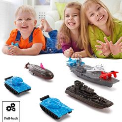 Buy 😍 Aircraft Carrier Pullback Mini Military Toy Playset With Fighter Jets, Stealth Bomber, Tank, Warship, Submarine (8 Pieces) 👏 2 Buy 😍 Aircraft Carrier Pullback Mini Military Toy Playset With Fighter Jets, Stealth Bomber, Tank, Warship, Submarine (8 Pieces) 👏 -Slot Cars toys Sales Shop 51TOi3mEmbL