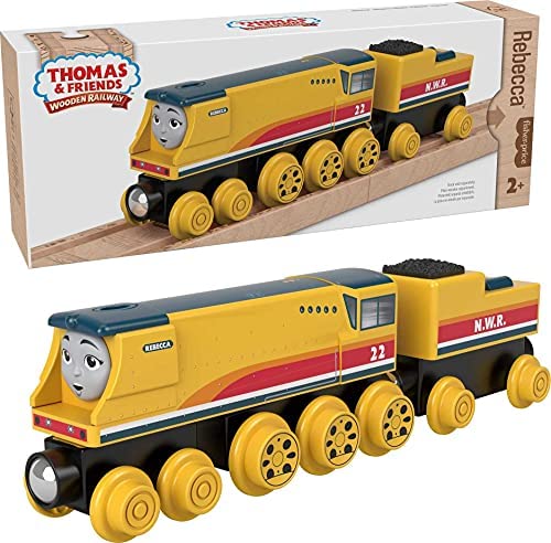 Wooden Railway, James Engine and Coal Car, Push-Along Train Made from sustainably sourced Wood for Kids 2 Years and up Cheap π Wooden Railway, James Engine And Coal Car, Push-Along Train Made From Sustainably Sourced Wood For Kids 2 Years And Up π -Slot Cars toys Sales Shop