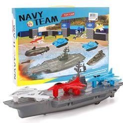 Buy 😍 Aircraft Carrier Pullback Mini Military Toy Playset With Fighter Jets, Stealth Bomber, Tank, Warship, Submarine (8 Pieces) 👏 4 Buy 😍 Aircraft Carrier Pullback Mini Military Toy Playset With Fighter Jets, Stealth Bomber, Tank, Warship, Submarine (8 Pieces) 👏 -Slot Cars toys Sales Shop 51VFPgA1b3L