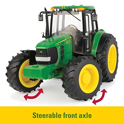 TOMY John Deere Big Farm Tractor with Wag Best deal ⭐ TOMY John Deere Big Farm Tractor With Wag 🌟 -Slot Cars toys Sales Shop 51Vis9GMLfL