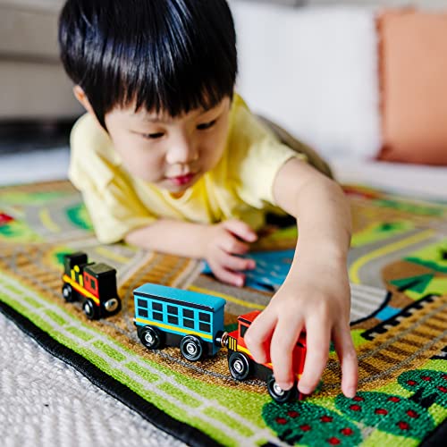Wooden Train Cars (8 pcs) - Magnetic Train, Wooden Train Toys, Train Sets For Toddlers And Kids Ages 3+ Brand new β Wooden Train Cars (8 Pcs) - Magnetic Train, Wooden Train Toys, Train Sets For Toddlers And Kids Ages 3+ π -Slot Cars toys Sales Shop 51XBwKsEEBL