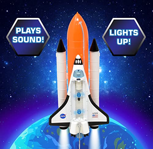 ASA Space Shuttle Toy for Kids Pretend Play 2 Piece Set Rocket Ship with Lights and Sound Diecast Spaceship for Boys Girls Toddlers Best deal π ASA Space Shuttle Toy For Kids Pretend Play 2 Piece Set Rocket Ship With Lights And Sound Diecast Spaceship For Boys π§ Girls Toddlers π -Slot Cars toys Sales Shop 51bWyayNOlL