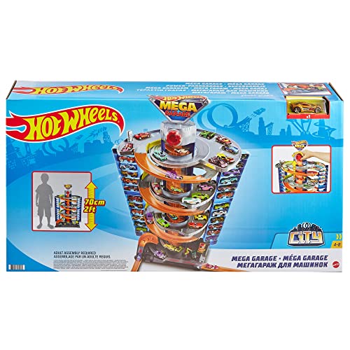 Mattel - Hot Wheels City 50 New Mega Garag Best deal ✔️ Mattel - Hot Wheels City 50 New Mega Garag ✔️ -Slot Cars toys Sales Shop 51dPO1gPAjL