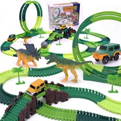Flash Sale ๐ Dinosaur Toys For Kids 3-5, 245 Pcs Dino Race Car Track Create A Dinosaur World Road Race With Flexible Train Track Playset, 2 Electric Dinosaur Race Cars Toy,Best Gift For 3 4 5 Years Old Boys ๐ง Girls Pink ๐ฏ 5 Flash Sale ๐ Dinosaur Toys For Kids 3-5, 245 Pcs Dino Race Car Track Create A Dinosaur World Road Race With Flexible Train Track Playset, 2 Electric Dinosaur Race Cars Toy,Best Gift For 3 4 5 Years Old Boys ๐ง Girls Pink ๐ฏ -Slot Cars toys Sales Shop 51eX3OrDqL. AC