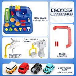 New π Car Adventure Toys Race Track For Toddlers - Boy Toy & Race Tracks For Boys - Toddler Car Toys Preschool Educational Toy Cars For Kids 3 4 5 6 7 Year Old Car Track Gifts For Kids π₯ 2 New π Car Adventure Toys Race Track For Toddlers - Boy Toy & Race Tracks For Boys - Toddler Car Toys Preschool Educational Toy Cars For Kids 3 4 5 6 7 Year Old Car Track Gifts For Kids π₯ -Slot Cars toys Sales Shop 51ejXmWQFvS