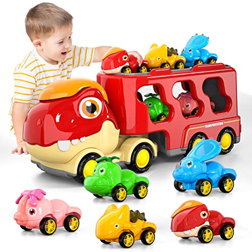 Dinosaur Truck Toys for Kids 3-5 Years , Cars Toys for Toddler 1-3 , 6 in 1 Jurassic Dinosaurs Trucks Toys , Semi Truck Toy Car for Boys and Girls Age 2-3 , Best Gift for Baby & Toddler Toys New β€οΈ Dinosaur Truck Toys For Kids 3-5 Years , Cars Toys For Toddler 1-3 , 6 In 1 Jurassic Dinosaurs Trucks Toys , Semi Truck Toy Car For Boys And π§ Girls Age 2-3 , Best Gift For Baby & Toddler Toys π― -Slot Cars toys Sales Shop 51jKkg1Ma6L