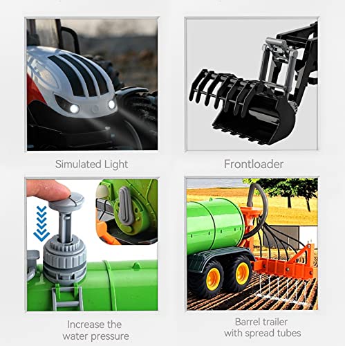 Remote Control Tractor Toy RC Truck with Trailer Farm Vehicle Toys Barrel Trailer with Spread Tubes Frontloader 1/24 Scale 2.4Ghz Farm Playset Toy for Kids Age 5 6 7 8 9 up Years Old… Coupon 🔔 Remote Control Tractor Toy RC Truck With Trailer Farm Vehicle Toys Barrel Trailer With Spread Tubes Frontloader 1/24 Scale 2.4Ghz Farm Playset Toy For Kids Age 5 6 7 8 9 Up Years Old… ✨ -Slot Cars toys Sales Shop 51lg59GFbzL