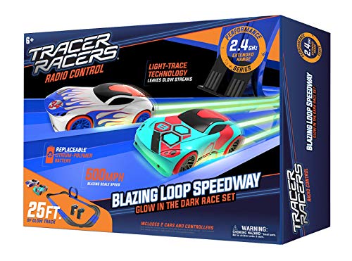 2.4 GHz Radio Control Remote Slot-Less, Cordless Racing Blazin' Loop Speedway Track Set with Two C Best Sale 𧨠2.4 GHz Radio Control Remote Slot-Less, Cordless Racing Blazin' Loop Speedway Track Set With Two C π -Slot Cars toys Sales Shop 51mpLNhQwWL