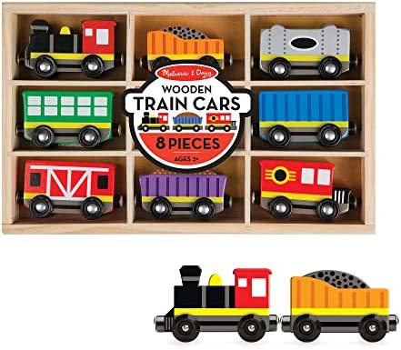 Wooden Train Cars (8 pcs) - Magnetic Train, Wooden Train Toys, Train Sets For Toddlers And Kids Ages 3+ Brand new β Wooden Train Cars (8 Pcs) - Magnetic Train, Wooden Train Toys, Train Sets For Toddlers And Kids Ages 3+ π -Slot Cars toys Sales Shop 51ne vtvZHL. AC