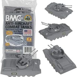 Promo ⭐ Lassic Payton Anti-Aircraft Tanks - 4pc Tan Green Plastic Army Men Vehicle 😉 4 Promo ⭐ Lassic Payton Anti-Aircraft Tanks - 4pc Tan Green Plastic Army Men Vehicle 😉 -Slot Cars toys Sales Shop 51pX5mZtBxL. AC