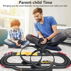 Best Sale ๐ Electric High-Speed Slot Car Race Car Track Sets With 2 1:43 Scale Slot Cars And 2 Hand Controllers With Headlights And Dual Racing, Toys Gifts For 6 7 8 9 10 11 12 Boys Girl ๐ 3 Best Sale ๐ Electric High-Speed Slot Car Race Car Track Sets With 2 1:43 Scale Slot Cars And 2 Hand Controllers With Headlights And Dual Racing, Toys Gifts For 6 7 8 9 10 11 12 Boys Girl ๐ -Slot Cars toys Sales Shop 51pixmIlQRL