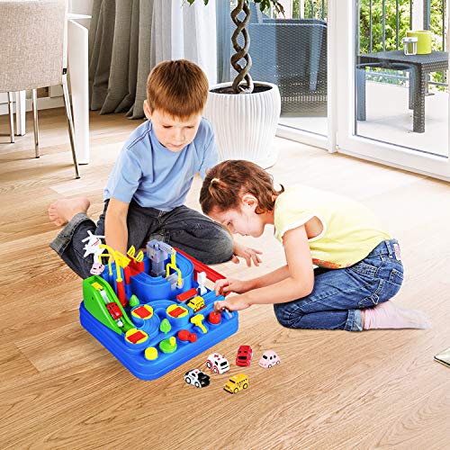 Car Adventure Toys for Kids, City Rescue Playsets Magnet Toys w/ 5 Mini Cars, Puzzle Rail Car, Preschool Educational Car Games Gift for 3 4 5 6 7 Year Old Boys Girls Cheapest ๐งจ Car Adventure Toys For Kids, City Rescue Playsets Magnet Toys W/ 5 Mini Cars, Puzzle Rail Car, Preschool Educational Car Games Gift For 3 4 5 6 7 Year Old Boys ๐ง Girls โจ -Slot Cars toys Sales Shop 51qIMOEWiAL