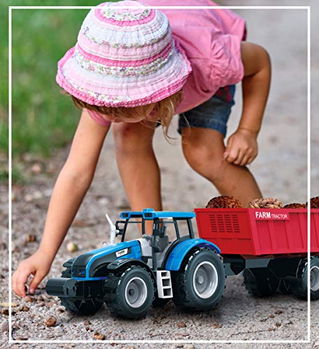 Friction Powered Farm Tractor Vehicles, 16.5" Includes Farmer Tractor Water Tank and Log Trailer, Push & Go No Batteries Needed (3pc Set) Coupon ๐งจ Friction Powered Farm Tractor Vehicles, 16.5" Includes Farmer Tractor Water Tank And Log Trailer, Push & Go No Batteries Needed (3pc Set) ๐ -Slot Cars toys Sales Shop 51rErG99XdL