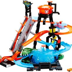 Brand new 🛒 Color Shifters Sharkport Showdown [Amazon Exclusive] 🌟 -Slot Cars toys Sales Shop 51rNhRqszL. AC