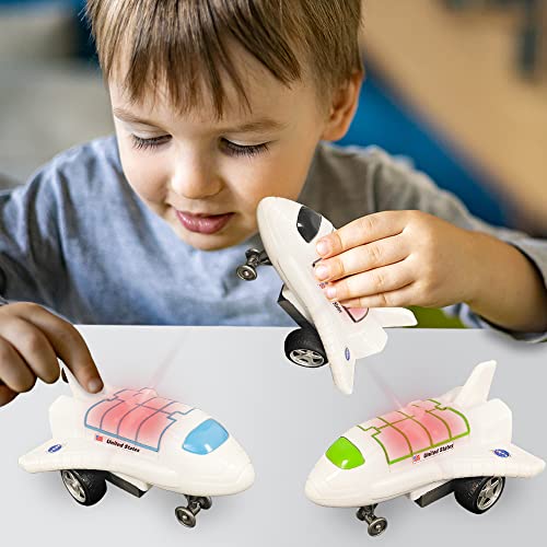 Light Up Space Shuttle Toys, Battery Operated Spaceship Toy with LEDs, Sound, and Push and Go Motion, NASA Toys Outer Space Shuttle Toy Gifts for Boys and Girls, Set of 3 New ๐ Light Up Space Shuttle Toys, Battery Operated Spaceship Toy With LEDs, Sound, And Push And Go Motion, NASA Toys Outer Space Shuttle Toy Gifts For Boys And ๐ง Girls, Set Of 3 ๐ -Slot Cars toys Sales Shop 51raZPEWj0L