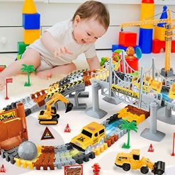 Best Sale 🌟 Inodoo Magic Tracks For Boys 👧 Girls Kids, 144Pcs Flexible Glow In The Dark Race Track With LED Light-Up Dinosaur Race Car, STEM Building Slot Car Toys Best 🎄 Christmas 🥳 Birthday Gifts For Aged 4-8 Dinosaur Race Track With 360° Loop Track 🎉 3 Best Sale 🌟 Inodoo Magic Tracks For Boys 👧 Girls Kids, 144Pcs Flexible Glow In The Dark Race Track With LED Light-Up Dinosaur Race Car, STEM Building Slot Car Toys Best 🎄 Christmas 🥳 Birthday Gifts For Aged 4-8 Dinosaur Race Track With 360° Loop Track 🎉 -Slot Cars toys Sales Shop 51v4flhx37L. AC