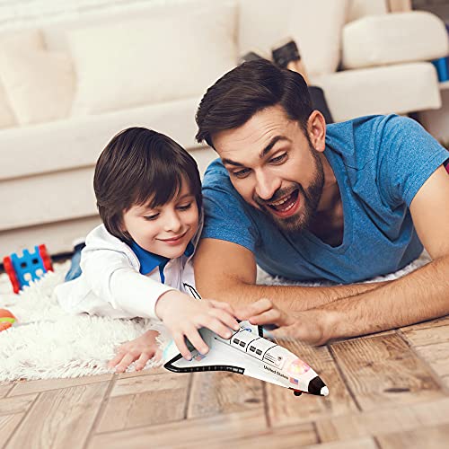 Light Up Space Shuttle Toy, 1PC, Battery Operated Spaceship Toy with LEDs, Sounds, and Pullback Motion, Outer Space Party Decoration, Great Space Gifts for Boys and Girls, 6 Inches Flash Sale 🛒 Light Up Space Shuttle Toy, 1PC, Battery Operated Spaceship Toy With LEDs, Sounds, And Pullback Motion, Outer Space Party Decoration, Great Space Gifts For Boys And 👧 Girls, 6 Inches 🔥 -Slot Cars toys Sales Shop