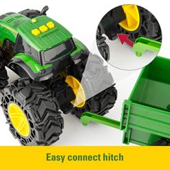 Best Sale 👍 Toddler Toys, Lights And Sounds, Monster Treads Tractor Toy With Wagon, 8 Inch, Green, Ages 3+ , Red 🥰 2 Best Sale 👍 Toddler Toys, Lights And Sounds, Monster Treads Tractor Toy With Wagon, 8 Inch, Green, Ages 3+ , Red 🥰 -Slot Cars toys Sales Shop 51xQiue7QOL