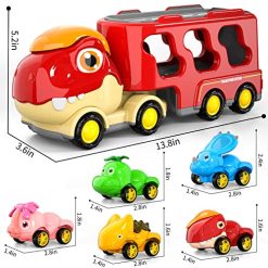 New β€οΈ Dinosaur Truck Toys For Kids 3-5 Years , Cars Toys For Toddler 1-3 , 6 In 1 Jurassic Dinosaurs Trucks Toys , Semi Truck Toy Car For Boys And π§ Girls Age 2-3 , Best Gift For Baby & Toddler Toys π― 5 New β€οΈ Dinosaur Truck Toys For Kids 3-5 Years , Cars Toys For Toddler 1-3 , 6 In 1 Jurassic Dinosaurs Trucks Toys , Semi Truck Toy Car For Boys And π§ Girls Age 2-3 , Best Gift For Baby & Toddler Toys π― -Slot Cars toys Sales Shop 51yp8v3q46L