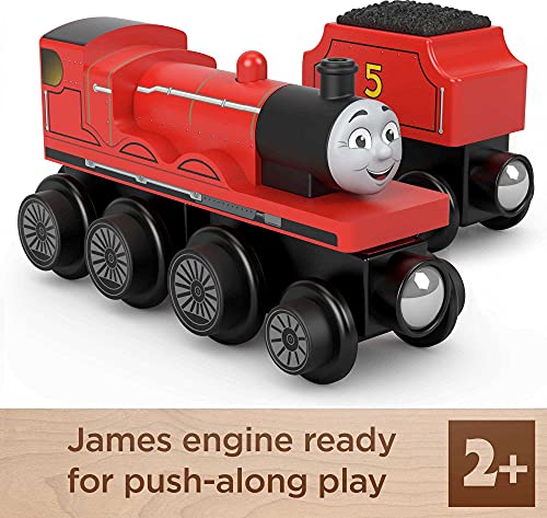 Wooden Railway, James Engine and Coal Car, Push-Along Train Made from sustainably sourced Wood for Kids 2 Years and up Cheap π Wooden Railway, James Engine And Coal Car, Push-Along Train Made From Sustainably Sourced Wood For Kids 2 Years And Up π -Slot Cars toys Sales Shop 51zpX5YP5IL