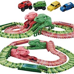 Flash Sale ๐ Dinosaur Toys For Kids 3-5, 245 Pcs Dino Race Car Track Create A Dinosaur World Road Race With Flexible Train Track Playset, 2 Electric Dinosaur Race Cars Toy,Best Gift For 3 4 5 Years Old Boys ๐ง Girls Pink ๐ฏ 6 Flash Sale ๐ Dinosaur Toys For Kids 3-5, 245 Pcs Dino Race Car Track Create A Dinosaur World Road Race With Flexible Train Track Playset, 2 Electric Dinosaur Race Cars Toy,Best Gift For 3 4 5 Years Old Boys ๐ง Girls Pink ๐ฏ -Slot Cars toys Sales Shop 61IdxV12Y5L. AC