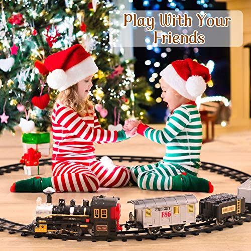 Electric Christmas Train Set for Kids, Battery-Powered Train Toys with Sounds Include 4 Cars and 10 Tracks, Classic Toy Train Set for 3 4 5 6 Years Old Boys Girls Cheapest π Electric π Christmas Train Set For Kids, Battery-Powered Train Toys With Sounds Include 4 Cars And 10 Tracks, Classic Toy Train Set For 3 4 5 6 Years Old Boys π§ Girls π€© -Slot Cars toys Sales Shop 61PbGK31UtL