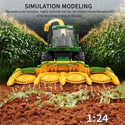 Best deal 😀 Remote Control Trucks Tractor Toy For Kids - 1:24 Rc Silage Harvester With Smoke, Construction Vehicle Farm Tractors With Lights & Sounds, ❄ Christmas 🥳 Birthday Presents For Boys & 👧 Girls 3-8 Years Old ❤️ -Slot Cars toys Sales Shop 61Y5zusUkCL